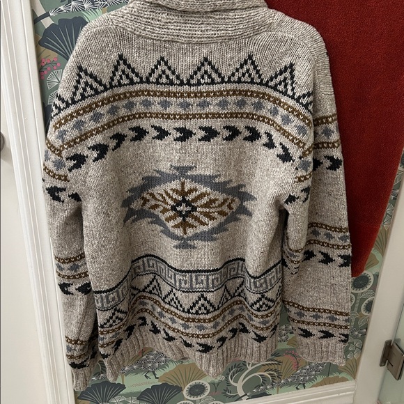 NWT Sundance wool lost horizons men’s sweater jacket. 2X XXL Nepal. - Picture 5 of 11